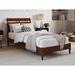 Red Barrel Studio® Gatik Bed Wood in Brown | 41.3386 H x 42.5984 W x 87.1063 D in | Wayfair 3F733E2727E040E7803B5A6C1A9C33DF