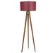 Corrigan Studio® Malaijah 60.24" Tripod Floor Lamp in Red | 60.24 H x 19.69 W x 19.69 D in | Wayfair BCB1FF928D4F4ACFBE37616435FAD0A0