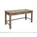 Millwood Pines Connhal Desk w/ Built in Outlets Wood in Brown | 31.5 H x 59.5 W x 23.25 D in | Wayfair ED3207C532AD4A69A9FE47198389C7D5