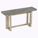 Red Barrel Studio® Fonz 59.1" Console Table Wood in Gray | 31.7 H x 59.1 W x 15.7 D in | Wayfair 1BF413B728FD4BF1B6921272880A5465