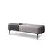 Orren Ellis 47.24" Brown Bench Upholstered/Leather/Genuine Leather in Gray | 17.72 H x 47.24 W x 15.75 D in | Wayfair