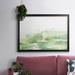 Wexford Home Green Mist Vista II Framed On Canvas Print Canvas in Brown | 26" H x 38" W x 1.5" D | Wayfair CF10-2883192-6001