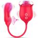 Rose Sex Toys for Women Rose Vibrators Licker & Suction