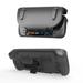 Shockproof Anti-scratch Bracket For Steam Deck Faceplate Protective Cases Housing Shell Protector BLACK