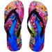 GZHJMY Flip Flops Vintage Hippie Peacock Feathers Slippers Sandals for Women Men Boy Girl Kid Beach Summer Yoga Mat Slipper Shoes