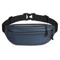 Sports waist bag running mobile phone bag outdoor equipment multifunctional belt bag - blue