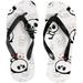GZHJMY Flip Flops Cute Black White Panda Love Heart Slippers Sandals for Women Men Boy Girl Kid Beach Summer Yoga Mat Slipper Shoes