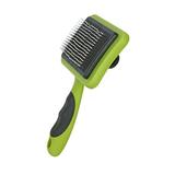 wirlsweal Angled Needle Comb Pet Comb Dog Stainless Steel Pins Massage Prevent Matting One-key Remove Shed Hair Anti-slip Handle Portable Anti-break Dog Cat