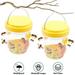 2X Wasp Trap Outdoor Hanging Hornets Traps Catcher Wasps Hornets Bees Non-toxic