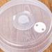 VALSEEL Kitchen Appliances 2PCS Plastic Microwave Cover Clear Steam Vent Splatter Lid Food Dish New Kitchen Gadgets