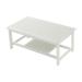 Historyli Go5H Outdoor All Weather Coffee Table Outdoor/Indoor Coffee Table With Bottom Shelf For Patio Garden Lawn Porch Balcony