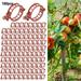 LLDI 100X Tomato Greenhouse Ties Veggie Plant Support Clips Garden Trellis Stake