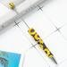 Feildoo 10pcs Beaded Beadable Pens Ball Pen Ballpoint Pen Beadable Pens DIY Set for Exam Drawing Journaling Pens Writing Kids Gifts Printed 20 Sunflower B Y08J2Z3G