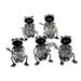 The Gift Home Decor Band Art Pen Holder Wrought Iron Pen Holder Desk Pen Holder Students Stationery Band Pen Organizer