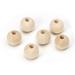 20 Pcs Bracelet Beads Semi Precious Simple Wooden Beads Jewelry Making Bead Wooden Scattered Beads Bamboo