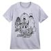 Disney Shirts | Disney Hitchhiking Ghosts ”The Haunted Mansion” T-Shirt 50th Vault Sz Small | Color: Black/Gray | Size: S