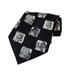 Disney Accessories | Disney Winnie The Pooh Mens Neck Tie Polyester Tigger Eeyore Rabbit Characters | Color: Black/Gray | Size: Os