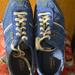 Coach Shoes | Coach Marabelle Size 9 Canvas And Suede Tennis Shoes Blue | Color: Blue | Size: 9