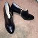 Michael Kors Shoes | Michael Kors Sammy Napa Black Leather Ankle Boots | Color: Black/Gold | Size: 8.5