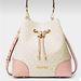 Michael Kors Bags | Michael Kors Mini Logo Mercer Bucket Bag | Color: Pink/White | Size: 7w X 7.5”H Mini