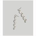 Madewell Jewelry | Madewell Spiral Statement Earrings Silver Nwt | Color: Silver | Size: Os