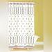 Anthropologie Bath | Anthropologie Bellina 100% Cotton Shower Curtain | Color: Cream/Red/White | Size: Os