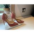 Jessica Simpson Shoes | Jessica Simpson Mauve Beaded Heels | Color: Pink | Size: 8
