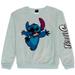 Disney Sweaters | Disney Plush Stitch Graphic Sweatshirt | Color: Blue | Size: L