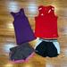 Under Armour Shorts | Bundle Of Women’s Size Small Athletic Clothes | Color: Purple/Red | Size: S