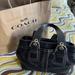 Coach Bags | Coach Shoulder Bag Black #G0749-F10911 Leather- Will Include Coach Shopping Bag | Color: Black | Size: Os