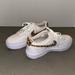 Nike Shoes | Nike Court Vision Alta Leather Platform Women’s White Sneakers Sz 9 | Color: White | Size: 9