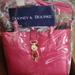Dooney & Bourke Bags | Dooney And Bourke Brand New Fushia Crossbody Purse | Color: Gold/Pink | Size: Os