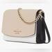 Kate Spade Bags | Kate Spade Carson Colorblock Crossbody /Satchel | Color: Tan/White | Size: 9 X 3 X 7 Inches