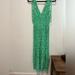 Zara Dresses | Green Floral Zara Maxi Nwt | Color: Green | Size: S