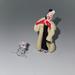 Disney Toys | 2 Disney 101 Dalmatians Figure Toy Lot Cruella De Vil Dog Red Collar Cake Topper | Color: Black/White | Size: Osg