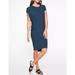 Athleta Dresses | Athleta Navy Blue Draped Crew Dress | Color: Blue | Size: Xs