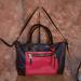 Coach Bags | Coach Colorblock Molly Fuchsia Pink/Navy/Black Leather Satchel - Like New 21134 | Color: Blue/Pink | Size: Os