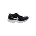 Nike Sneakers: Slip-on Platform Casual Black Color Block Shoes - Women's Size 7 - Round Toe