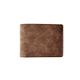 VOSMII Wallet Men Wallets Small Money Purses Top Men Thin Wallet with Coin Bag Zipper Wallet Wallets (Color : Brown)