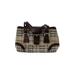 Burberry Satchel: Brown Color Block Bags