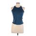 Active by Old Navy Active Tank Top: Teal Activewear - Women's Size Large