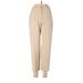 J.Jill Casual Pants - High Rise Straight Leg Boyfriend: Tan Bottoms - Women's Size 6 Petite