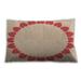 Ahgly Company Patterned Indoor-Outdoor Construction Cone Orange Lumbar Throw Pillow