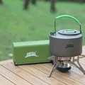Réchaud à gaz de camping extérieur Eva à gaz portable cuisinière à cassette acier inoxydable