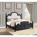 Canora Grey Subani Standard Storage Bed Wood & /Upholstered/Polyester in Black/Brown | 70 H x 72 W x 87 D in | Wayfair