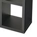 Latitude Run® Open Wooden Bookshelf Bookcase w/ 7 Cubes Storage for Entrance Wood in Black | 35.76 H x 43.26 W x 13.76 D in | Wayfair
