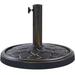 Arlmont & Co. Servais 26.37 Lb. Resin Free Standing Umbrella Base Plastic/Resin in Brown | 13.5 H x 18 W x 18 D in | Wayfair