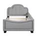 Winston Porter Ramonica Upholstered Daybed Plastic in Gray | 34 H x 41.3 W x 80 D in | Wayfair 921FEEB195B3461C9F4C4CC0146AF781