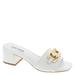 Steve Madden Santana - Womens 8.5 White Sandal Medium