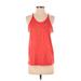 Nike Active Tank Top: Red Activewear - Women's Size Small